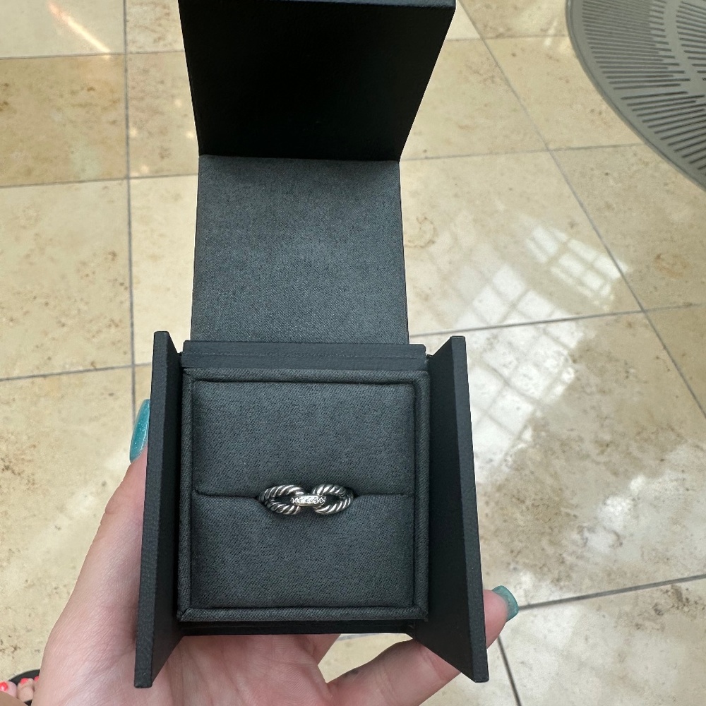 David Yurman Cable Loop Band Ring